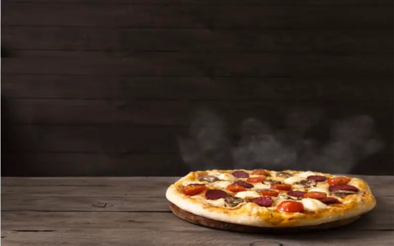 Minimum Hot Holding Temperature Requirement for Pizza